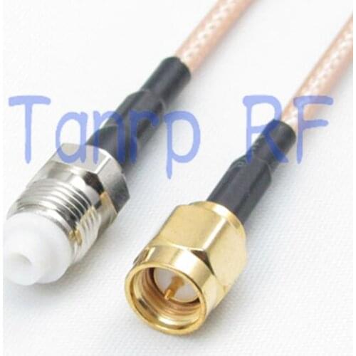 20inch SMA male plug to FME female jack RF adapter connector 50CM Pigtail coaxial jumper cable RG316 cord