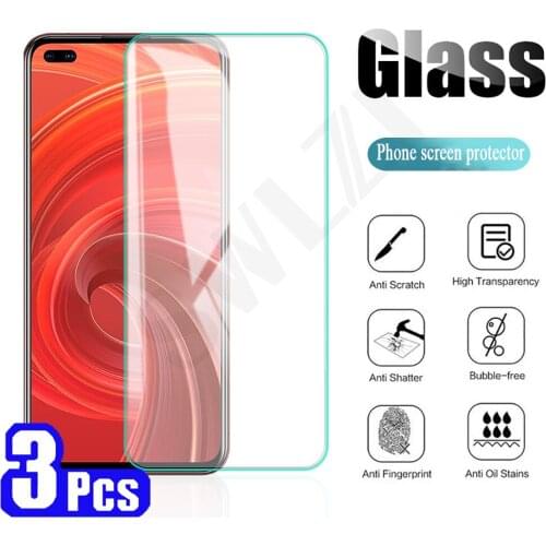 3/5Pcs tempered glass for Realme X50 X50m 8 5G 7 7i 6 6i 6S 5 Pro 5i 5S phone screen protector glass smartphone protective film