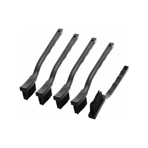 5 x Black Nonslip Handle PCB Rework ESD Anti Static Dust Cleaning Brush 17cm