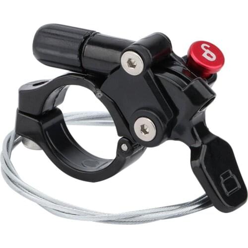 Biclcye Lockout Wire Control Lever For MTB Fork Controller Fox Change Switch Button Cable control device, aluminum alloy mate