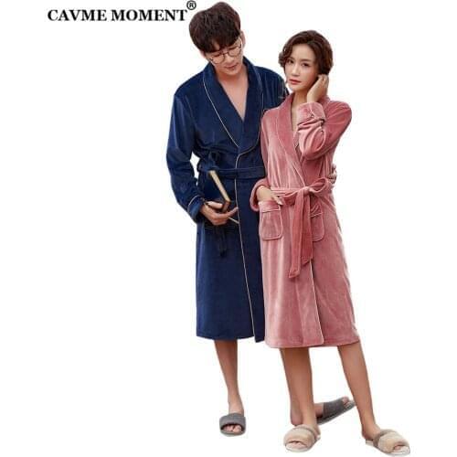 CAVME MOMENT Women's Velor Robes