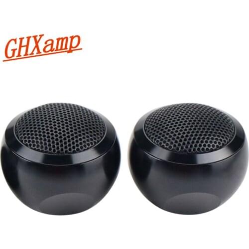 GHXAMP 1.5 Inch 56.5mm Tweeter Sphere Shell Grill Mesh Cover Rifit Car Home Audio Treble Bookshelf Speaker Metal Mesh 2pcs