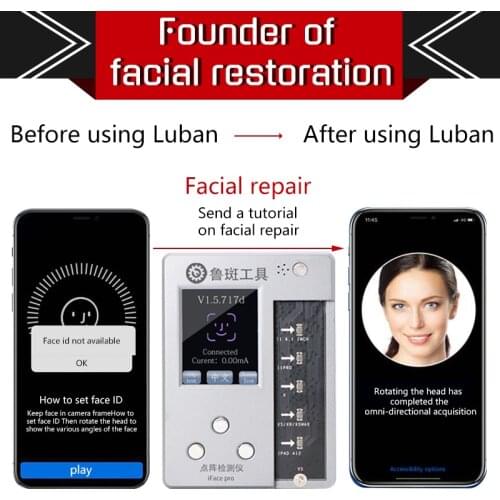 Luban IFace Pro tool for flex iFace X/XS/XR detection of 11Pro Max dot matrix repair and luban T1 D1 fixture iface LB IC
