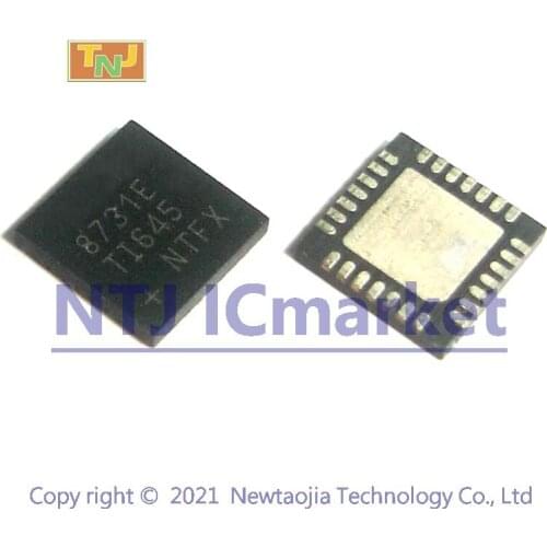 2 PCS MAX8731ETI QFN-28 MAX8731E MAX8731 8731E Battery Chargers IC CHIP