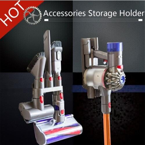 Vacuum cleaner parts Storage Bracket for Dyson V7 V8 V10 Absolute Brush Stand Tool Nozzle Base Holder Docks Station