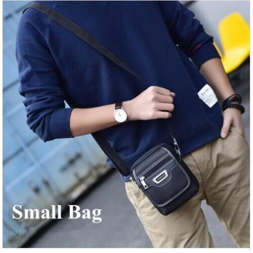 Men bag 2017 fashion mens shoulder bags high quality oxford casual Black Brown messenger bag business mens travel bags