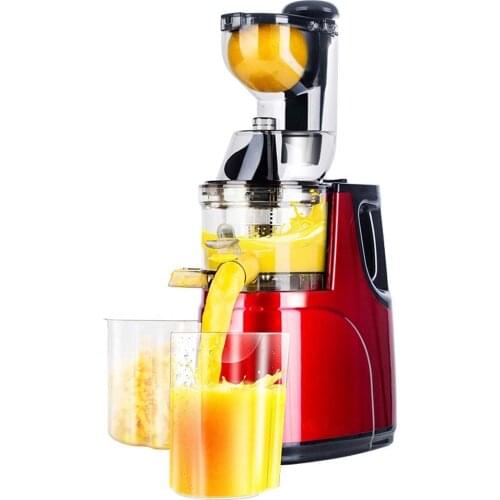 Low speed Large Wide Mouth Feeding Chute Whole Apple orange Slow Juicer Fruit Vegetable nutrition Juice Extractor Squeezer