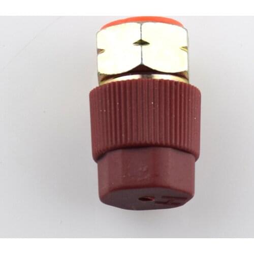 R-12 to R-134a Retrofit Conversion Adapter Fitting 3/8'' High Side with a removable Schrader valve