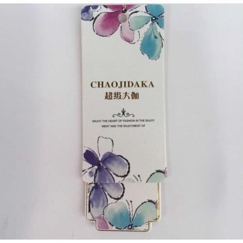 Custom hang tags personalized hang tags trademark swing tags printed paper tags price tag clothing garment hang tag