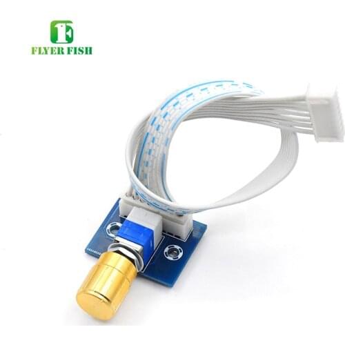 50K Potentiometer W. Switch Knob Audio Accessories Dual Connection Cable Volume Adjuster Module Adjusting Equipment 50K 8PIN