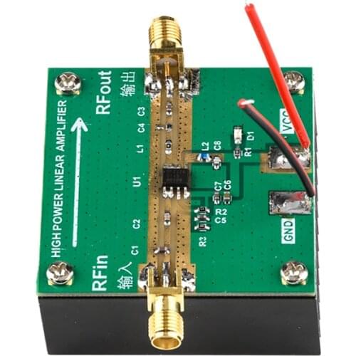 RF2126 RF power amplifier 2.4GHZ 1W WIFI Bluetooth amplifier Image transmission amplifier with heat dissipation