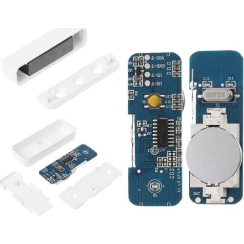 White Magnetic Smart Wireless WiFi Motion Detector Alarm Barrier Sensor for Home Security Door Alarm System