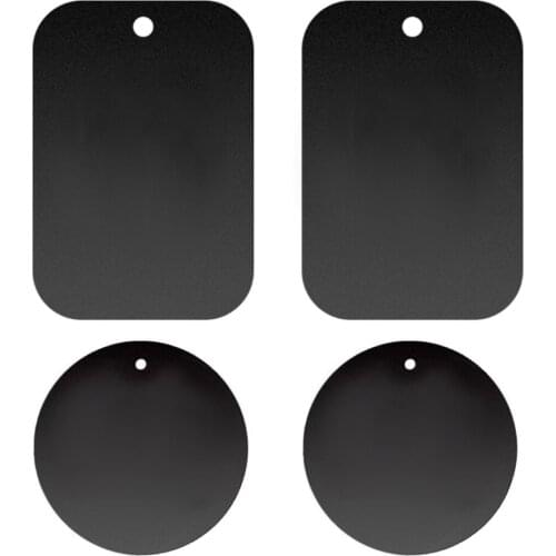 Universal Replacement Metal Plate Kit & Self Adhesive for Magnetic Magnetism Car Phone Holder Stand Mount Bracket