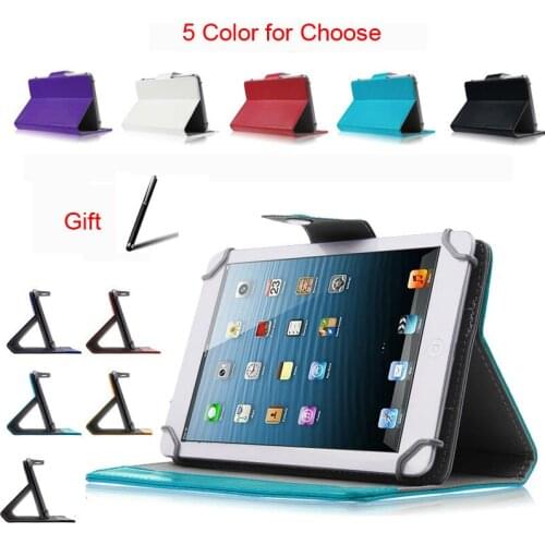 For DEXP Ursus 8W/8EV/8EV2 8" Inch Universal Tablet PU Leather cover case Free Pen