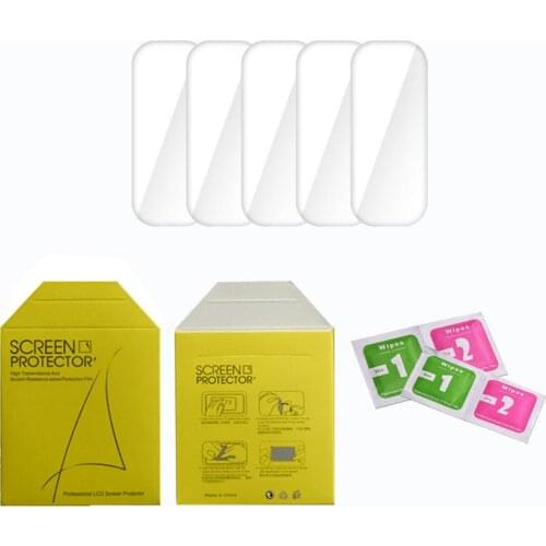 High-quality And Soft TPU Clear Screen Protector Cover For Fitbit Luxe Fitness Tracker Scratch-resistant Screen Protector