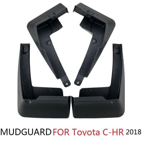 FOR Toyota C-HR 2018 Fender Mud Flaps Guard Mudguard Splash Flap Car Accessories 4PCS