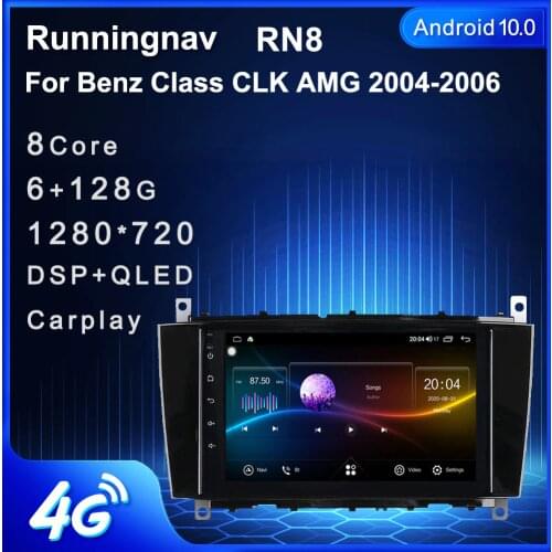 Android 10.1 For Mercedes Benz C55 CLC W203 CLK W209 CLS W219 2004-2011 Multimedia Stereo Car DVD Player Navigation GPS Radio