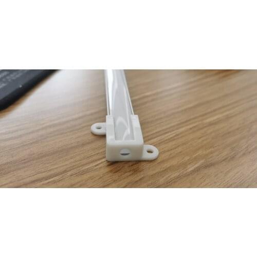 Free Shipping good price high quality aluminum channel with cover and end caps and clips