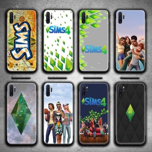 Video Game The Sims Phone Case For Samsung Galaxy Note20 ultra 7 8 9 10 Plus lite M51 M21 J8 Plus 2018 Prime