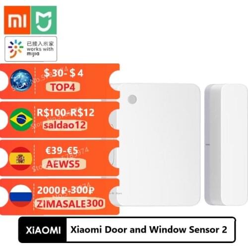 Xiaomi Door and Window Sensor 2 Mijia Smart senor Detect door and window switch status Overtime Unclosed Reminder bluetooth 5.1