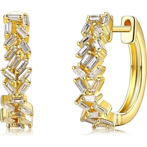 Fine jewelry for women earrings for women gold plated earrings Simple womens jewelry wholesale