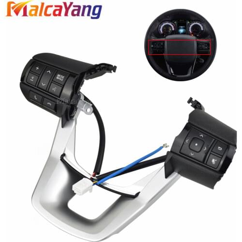 Steering Wheel Volume Sound Button For Toyota Hilux Revo Rocco Fortuner 2015 2016 2017 2018 2019 2020