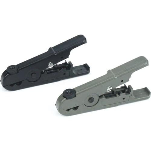 RJ45 RJ11 Cat6 Cat5 Punch Down Network LAN UTP Cable Wire Stripper Cutter Plier Black/Gray