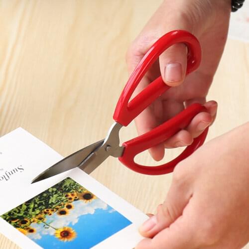 1PC Stainless Steel Scissors Household Office Scissors Paper Cutter Sharp Shears Students DIY Tools Durable Craft Gadget NEW