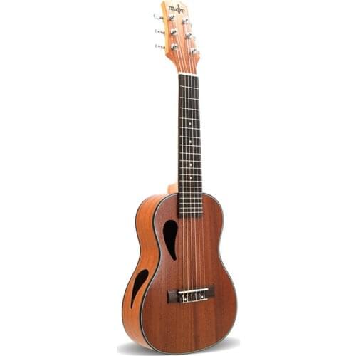 28 Inch Ukulele Mahogany Solid 6 String Guitar Rosewood Fingerboard Guitar Concert Professional Mini Guitar Gift UK2852