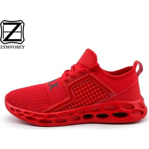 ZXWFOBEY Men Sneakers Summer Trainers plus size Mesh Breathable Casual Leather Cloak Lightweight Shoes Zapatillas Deportivas 47