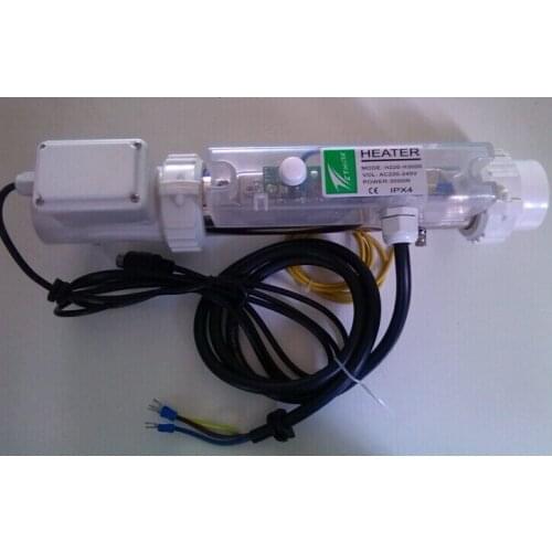 3KW Straight H220 spa tub heater , ethink SPA Heater and massage Bath Tub Heater for chinese spa