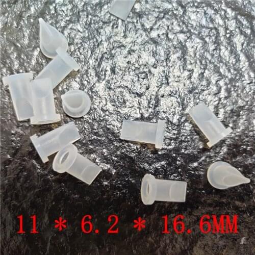 50PCS Coffee Machine Check Valve Food Grade Silicone Duckbill Valve 11 * 6.2 * 16.6MM Breast Pump Check Valve