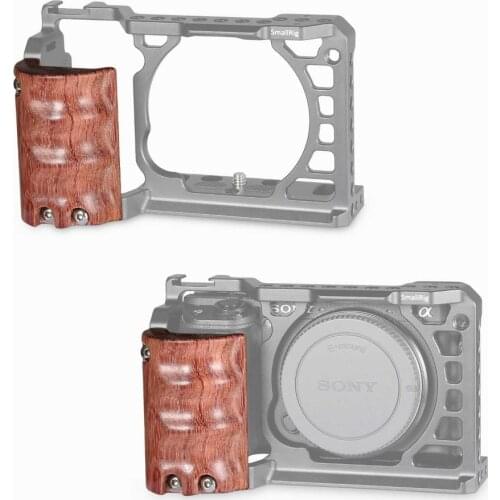 SmallRig Camera Wooden Handgrip for Sony A6000 / A6300 / A6500 ILCE-6000/ ILCE-6300 / ILCE-6500 SmallRig cage - 1970
