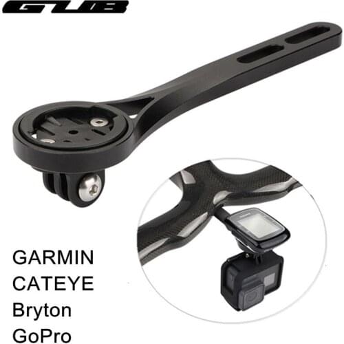 GUB 658 Aluminium alloy Road Bike Bicycle Computer Headset Stem Mount Bent Handlebar Holder For GARMIN CATEYE Bryton GoPro Stand