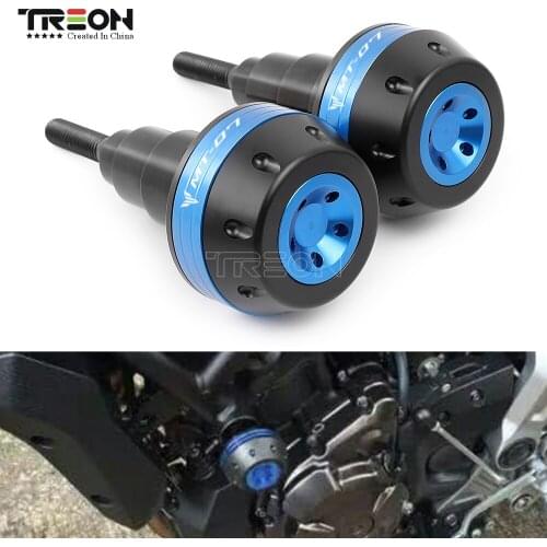 For YAMAHA MT-07 MT 07 2014-2019 CNC Aluminum Motorcycle Frame Engine Sliders Crash Falling Protection Cover Accessories