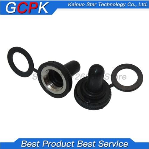 2PCS Waterproof Switch cap Diameter = 12MM For Toggle switch Rocker arm Toggle Button switch Dust cap