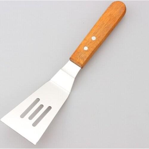 Pizza Spade Wooden Handle Cake Shovel Bread Spatula Stainless Steel Kitchen Baking Tools Perfect