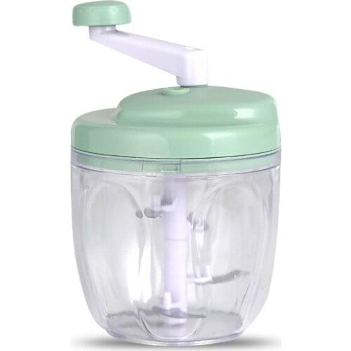 Handheld Manual Meat Grinder Garlic Chopper Manual Vegetable Grinder Portable Blender Picadora Portatil Kitchen Gadgets EE50