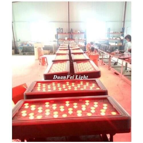 With flight case 2pieces/lot ip65 192pcs 3watt rgbw led city color outdoor dmx wall washer led rgbw