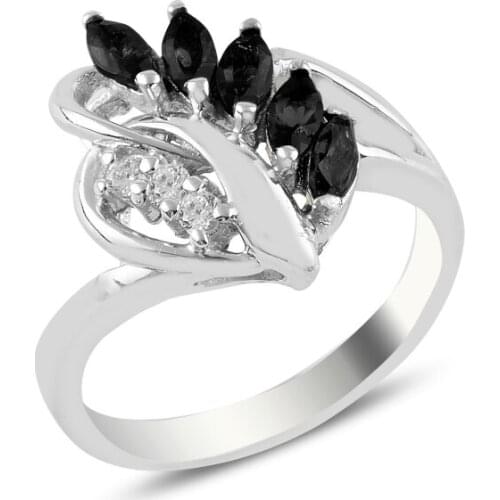 Silver 925 Sterling Zircon Stone Ring