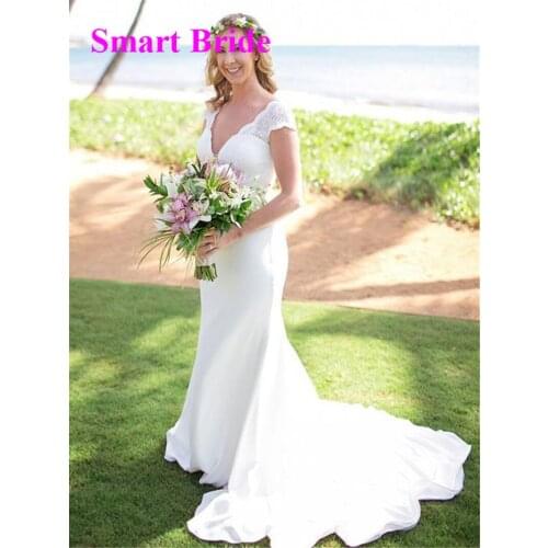Smart Bride Long Sleeve Wedding Dresses