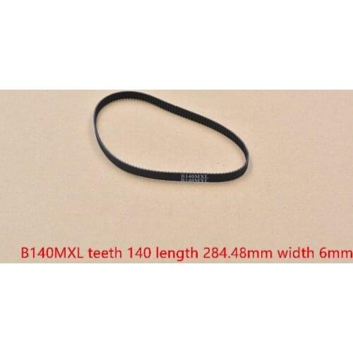 LINK CNC from B137MXL to B147MXL Rubber 6mm width Closed-loop MXL Timing Belt Closed Loop