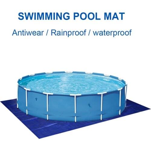 Outdoor Swimming Pool Ground Cloth Mat Wear-resistant Rainproof Waterproof Protector