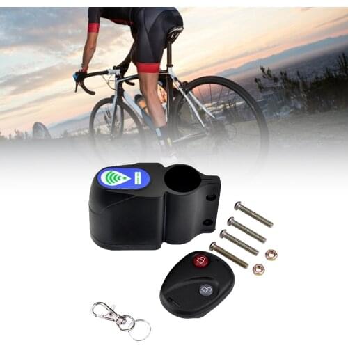 Bicycle Bike Anti-Theft Security Alarm Lock Sound Alert with Remote Control