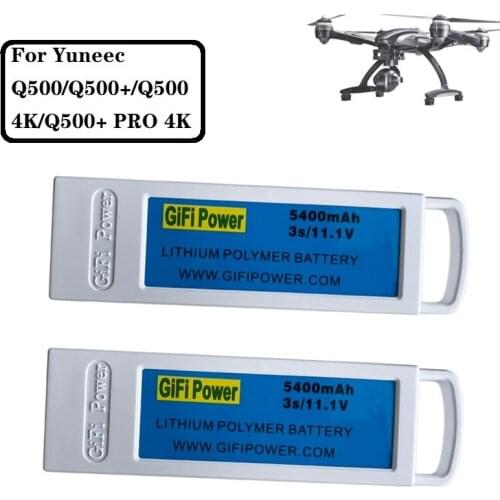 11.1V 5400mAh GIFI 3s Upgrade Flight Lipo Battery FOR Yuneec Q500/Q500+/Q500 4K/Q500+ PRO 4K RC Drone