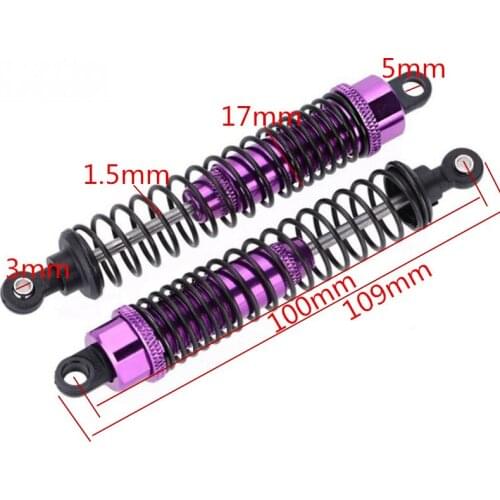 2Pcs RC HSP 108004 (08041) 188004 Alum.Shock Absorber Upgrade Parts For 1/10 Scale Models Off Road Monster Truck Baja RC Car 4WD