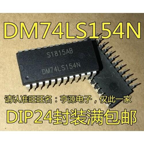 5pieces DM74LS154 DM74LS154N / DIP-24