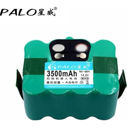 PALO 14.4V 3500mAh Vacuum Cleaner Battery for KV8 XR210,Cleanna XR210series Meidea M320,Zebot Z320,Kaily 310,A325