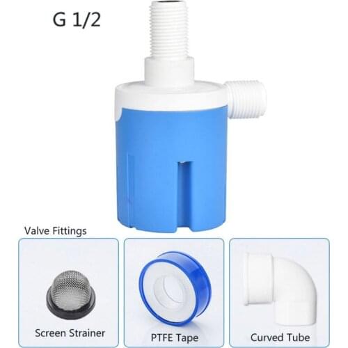 1/2" Automatic Water Float Valve Water Level Control Switch Tank Tower Pool Traditional Floating Ball Valve Fittings Replacement