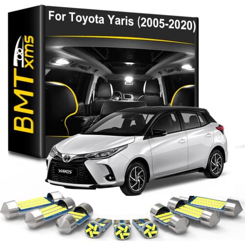 BMTxms For Toyota Yaris 2005 2006 2007 2008 2010 2012 2013 2014-2020 Sedan Accessories Canbus Vehicle LED Interior Light Kit